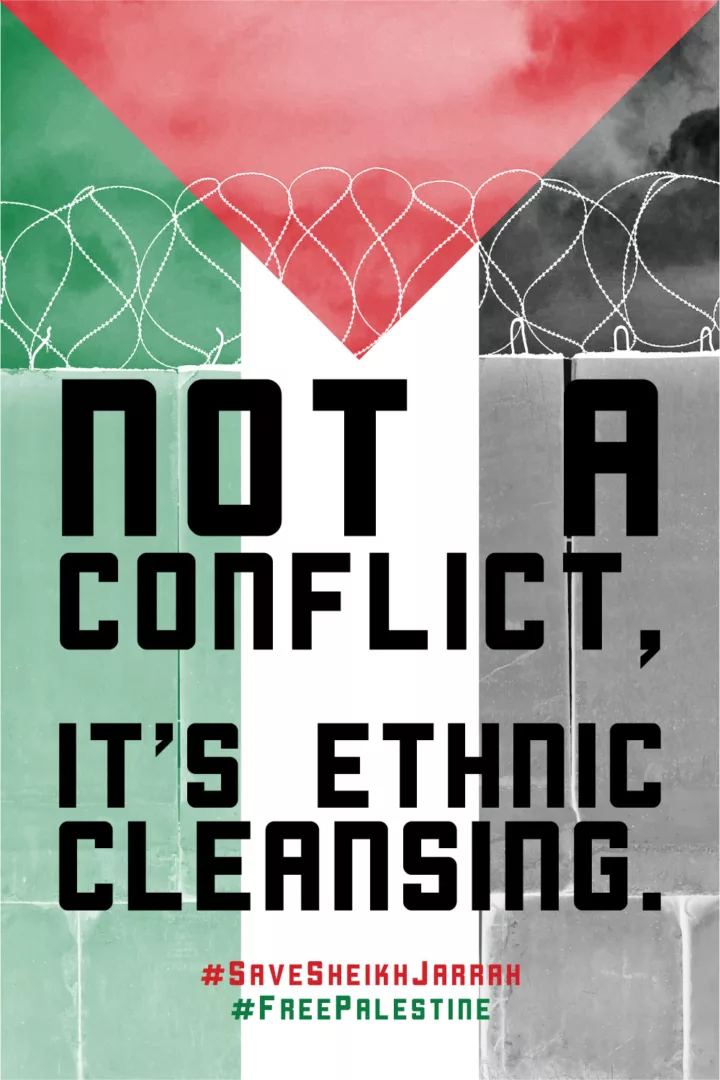 Not a conflict, it's ethnic cleansing.