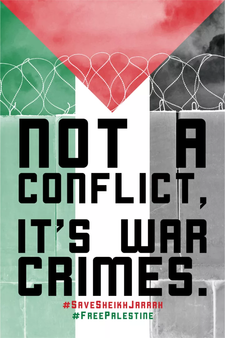 Not a conflict, it's war crimes.